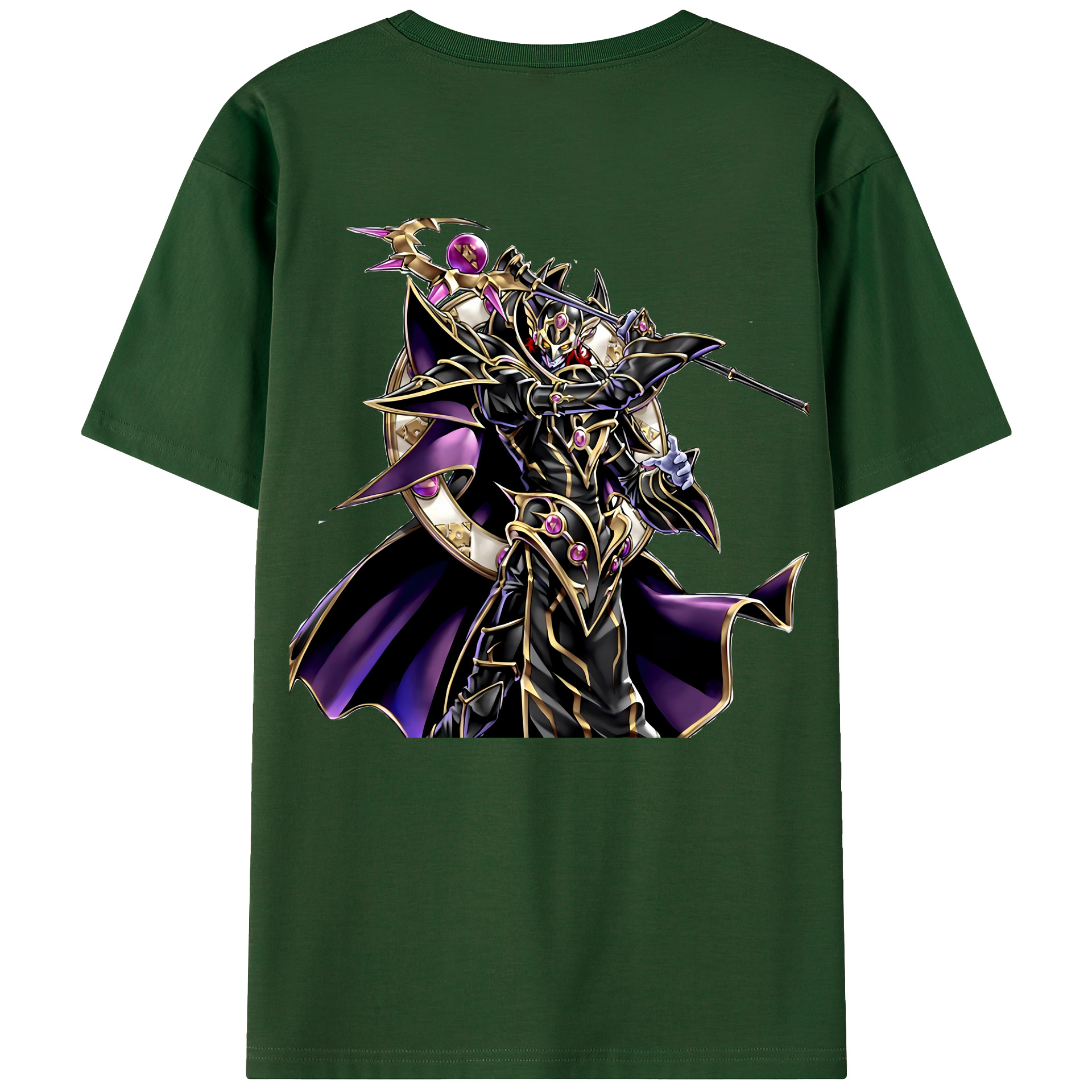 （画像用） 遊☆戯☆王 Yu-Gi-Oh! 綿100％半袖Tシャツ（背面プリント）